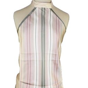 NWT Gucci Nadrien Silk reversible halter top